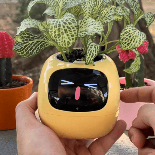 tamagotchi plant pot