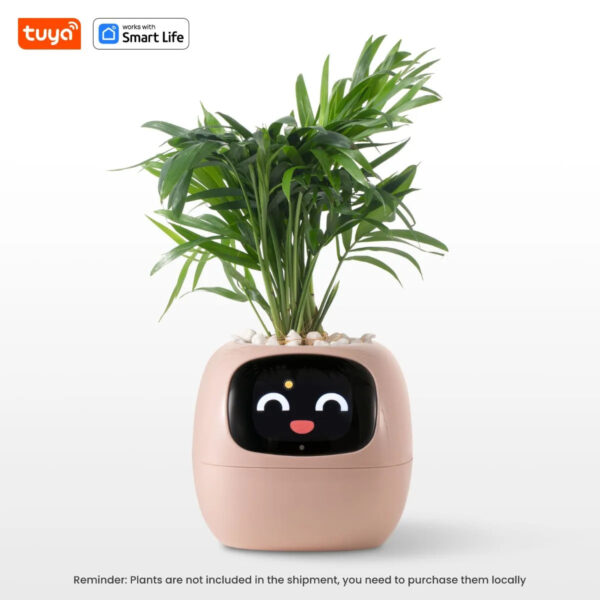 Plantagotchi AI Plant Pot Planter Color Pink