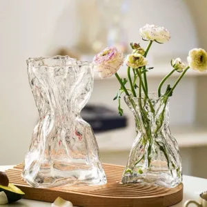 Creative Designed Glass Transparent Flower Vase